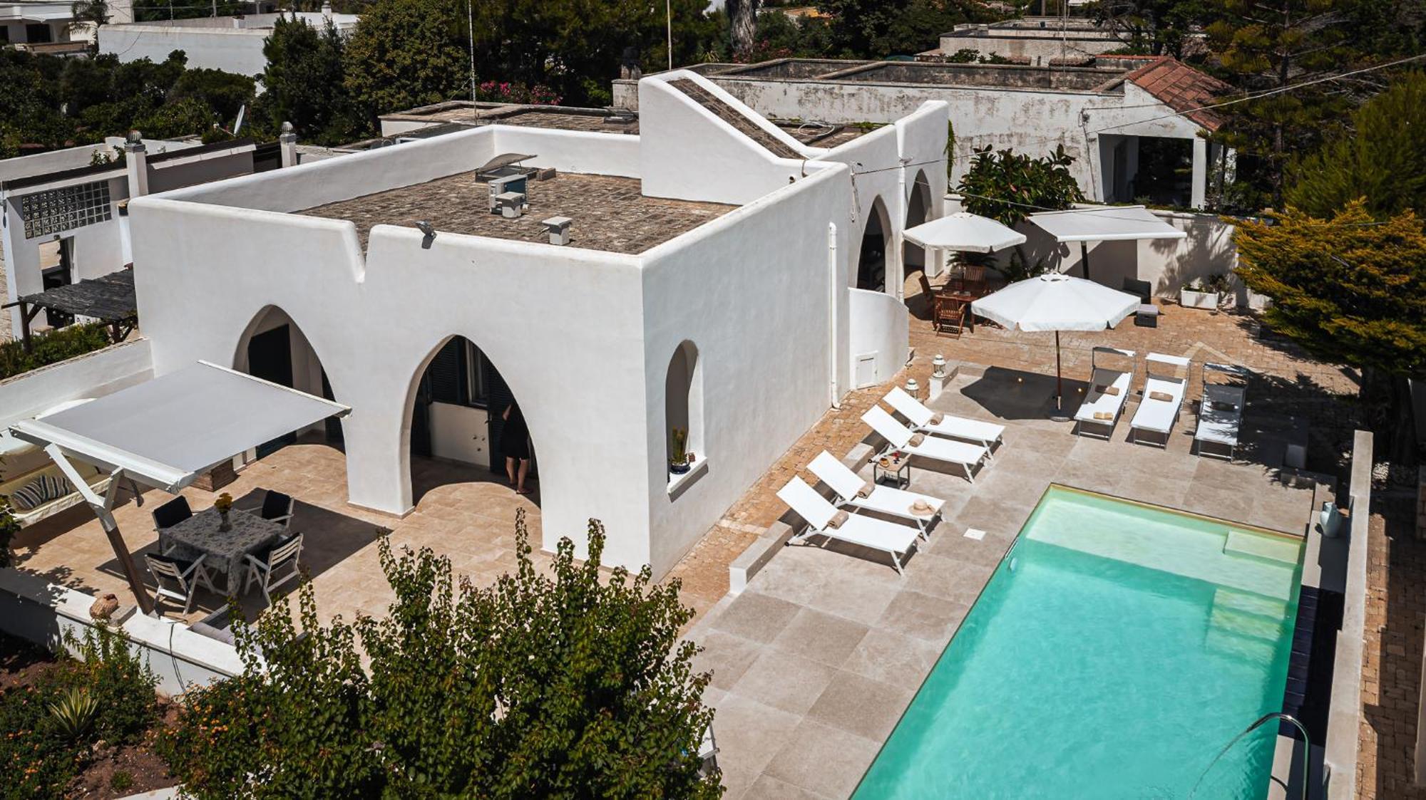 Helloapulia Villa Pool And Beach - 150Mt From The Sea سان فوكا المظهر الخارجي الصورة